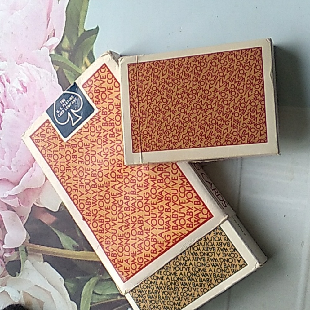 Vintage 1985 Virginia Slims Double Pack Of Cards